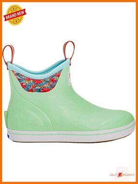 Women's Ankle Deck Boots Waterproof Slip-Resistant Neoprene Fishing Boat Shoes